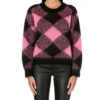 Lily Collins Emily In Paris Checked Sweater