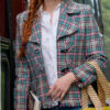 Lindsay Lohan Irish Wish Plaid Jacket