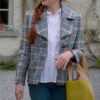 Lindsay Lohan Irish Wish Plaid Jacket