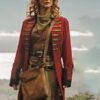 Lisa-Kudrow-Time-Bandits-2024-Red-Coat