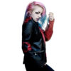 Suicide Squad Harley Quinn Live Fast Die Clown Jacket - Image 5