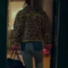 Locke & Key S02 Emilia Jones Leopard Print Jacket - Image 3