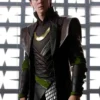 Tom Hiddleston Loki Leather Coat