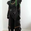 Tom Hiddleston Loki Leather Coat