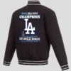 LA Dodgers 8-Time World Series Champions Poly Twill Jacket
