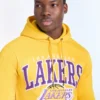 Los Angeles Lakers Yellow Hoodie