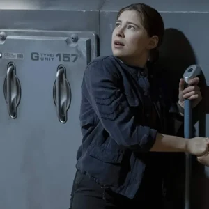 Lost In Space S02 Mina Sundwall Cotton Grey Jacket