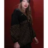Taylor Swift Louis Vuitton Monogram Jacquard Knit Jacket - Image 5