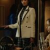 Love and the Radio Star Laura Miyata White Blazer