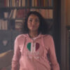 Love in the Villa 2022 Kat Graham Pink Hoodie - Image 2