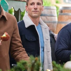 Three Wise Men and a Baby Luke Brenner Shearling Jacket