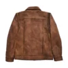 Luke Grimes Yellowstone Brown Leather Jacket