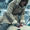 Lyra Belacqua His Dark Materials Leather Shearling Coat - Image 2