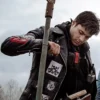 Blood Quantum Lysol Leather Jacket