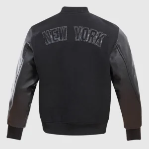 New York Yankees Black Varsity Jacket