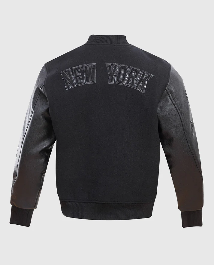 New York Yankees Black Varsity Jacket