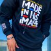 Made In His Image Hoodie - Image 3