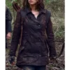 The Walking Dead Maggie Rhee Brown Coat