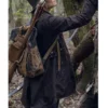 The Walking Dead Maggie Rhee Brown Coat - Image 2