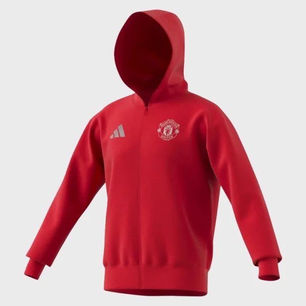 Manchester United Anthem Full-Zip Hoodie - Image 2