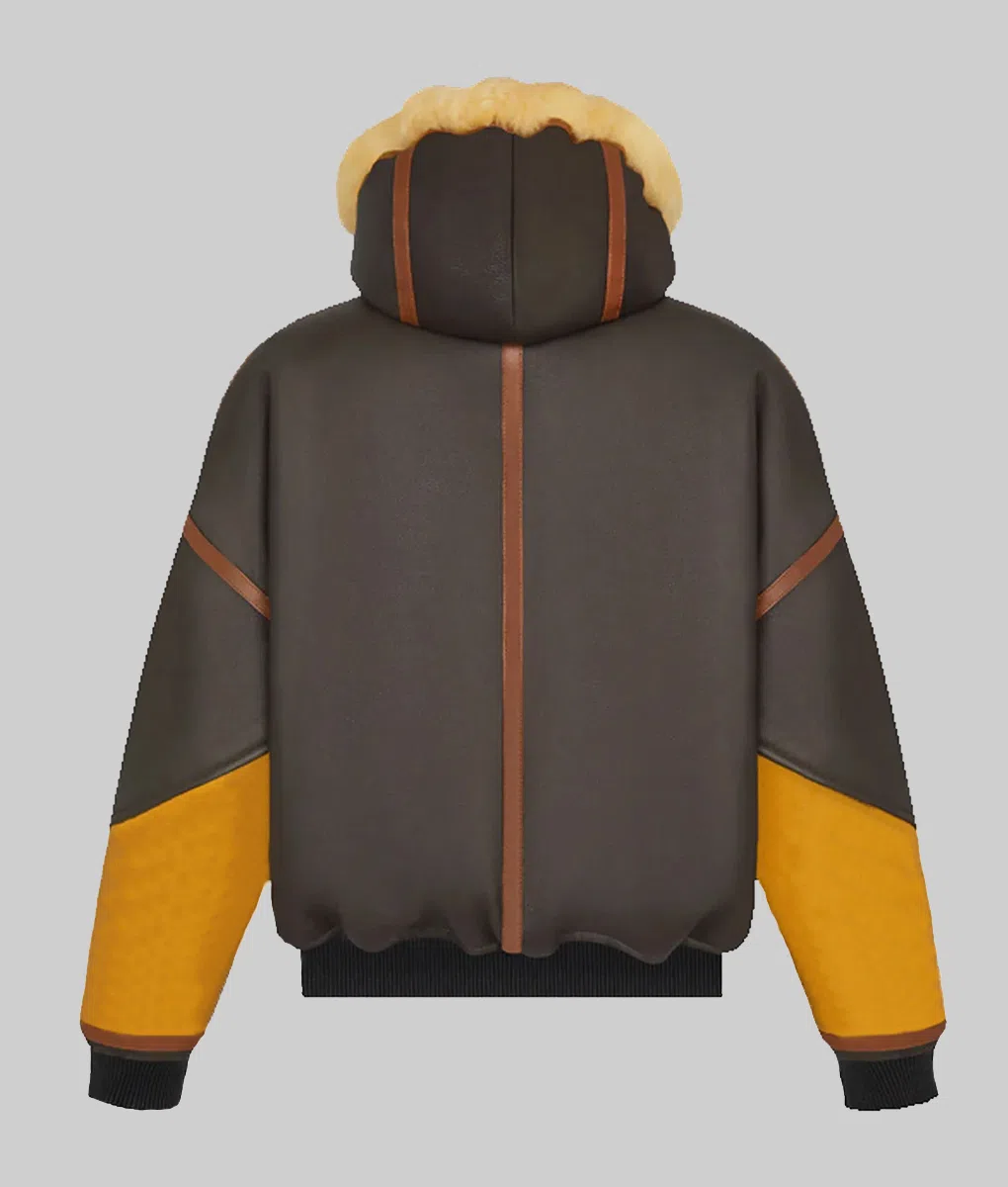 Power Book II Ghost Mary J. Blige Shearling Leather Jacket