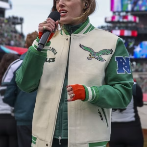 Mary Kate Morrissey Eagles Varsity Jacket