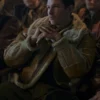 Masters Of The Air Callum Turner B3 Shearling Leather Jacket