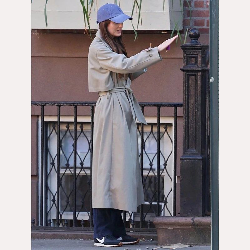 Materialists Dakota Johnson Trench Coat - Image 2