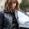 Stranger Things Maya Hawke Leather Coat