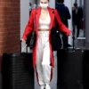 Maya Henry Red Trench Coat