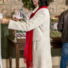 Meet Me at Christmas Catherine Bell Wool Coat