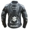 Men Suzuki Hayabusa Motorbike Riding Jacket
