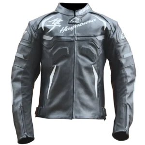 Men Suzuki Hayabusa Motorbike Riding Jacket