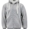 Mens Winter Zip Up Hoodie - Image 2