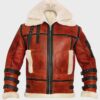B6 Aviator Sheepskin Waxed Jacket
