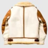 Mens Aviator USAF Real Sheepskin Shearling Jacket