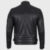 Men’s Black Cafe Racer Jacket