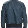 Mens Cordura Blue Bomber Jacket