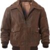 Men’s Flight Bomber Air Force Aviator Jacket