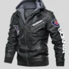 Mens Hooded Black Punisher Jacket