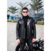 Men’s Leather Biker Riding Jacket