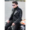 Men’s Leather Biker Riding Jacket