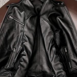 Men's Real Leather Biker Jacket