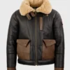 Men’s Shearling J-20 Pilot Sheepskin Jacket