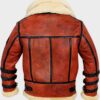 B6 Aviator Sheepskin Waxed Jacket