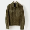 Men’s Suede Leather Shirt Jacket