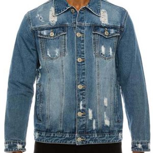 Mens World Tour Denim Jacket