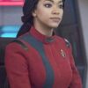 Star Trek Discovery S04 Sonequa Martin Red Jacket - Image 2