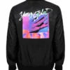 Youngblood 5SOS Michael Clifford Black Bomber Jacket