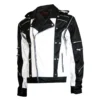 Michael Jackson Black & White Pepsi Leather Jacket